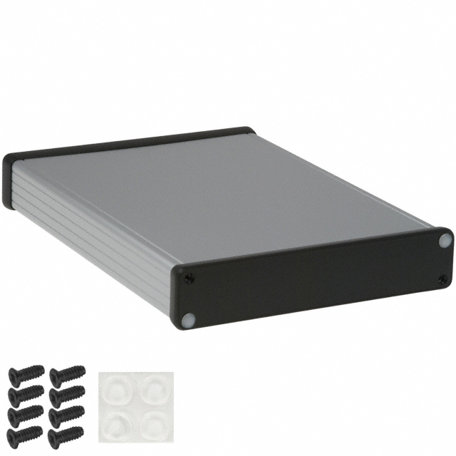 BOX ALUM NATURAL 8.66"L X 6.5"W