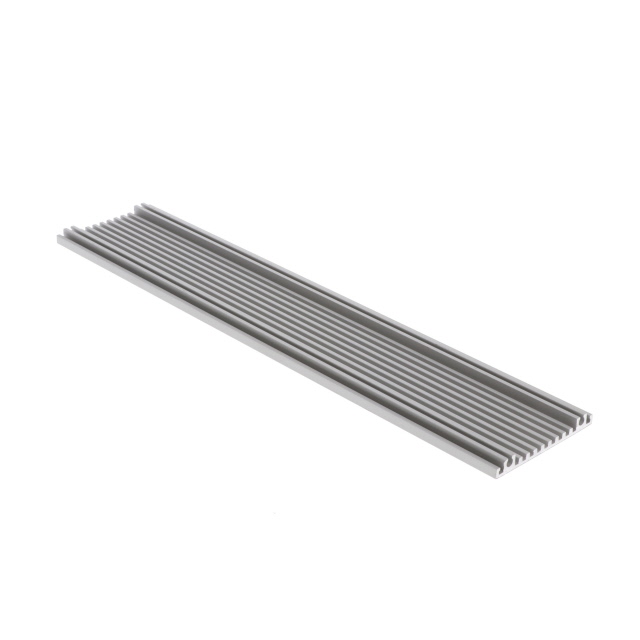 RAIL FRAME LOC 2" ALUM SQ END