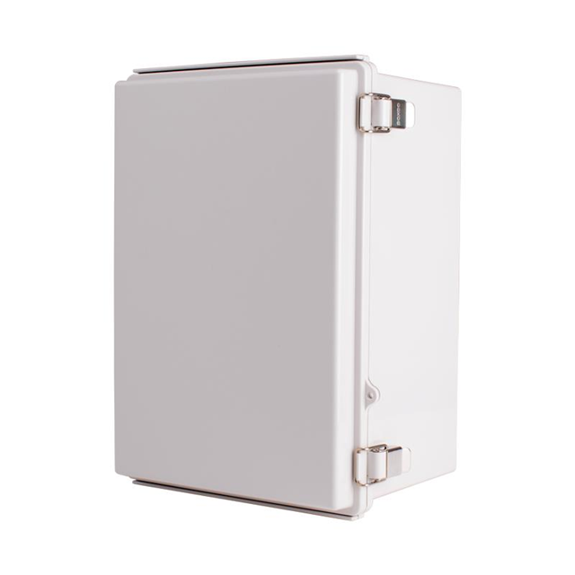 BOX ABS LGT GRY 13.78"L X 9.84"W