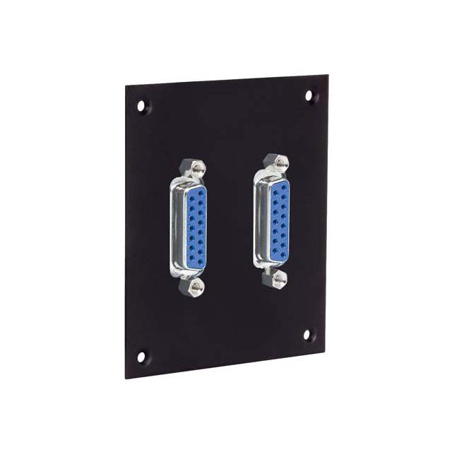 USP SUB-PNL W/2 DB15 F-F CPLR