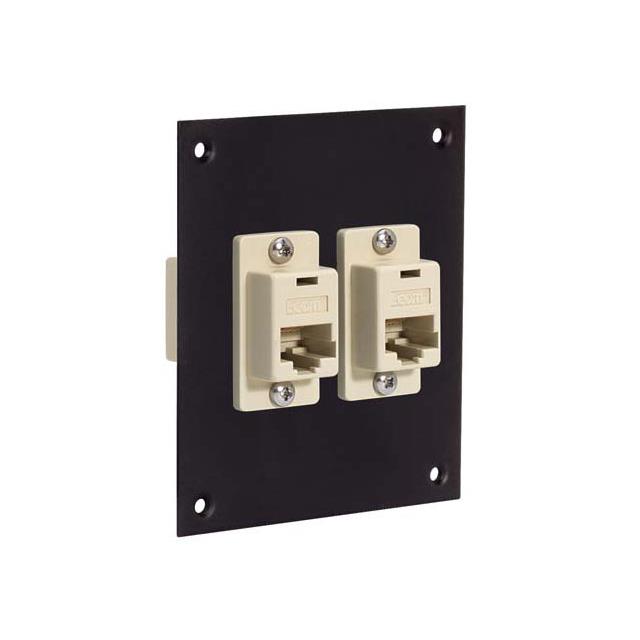 USP SUB-PNL W/2 RJ45K CPLR STR