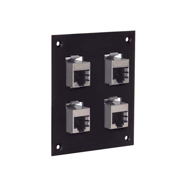 USP SUB-PNL W/4 CAT5 SHLD CPLR