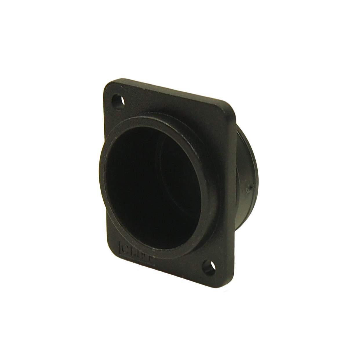XRP12 BLANK PLAIN BLK PLASTIC