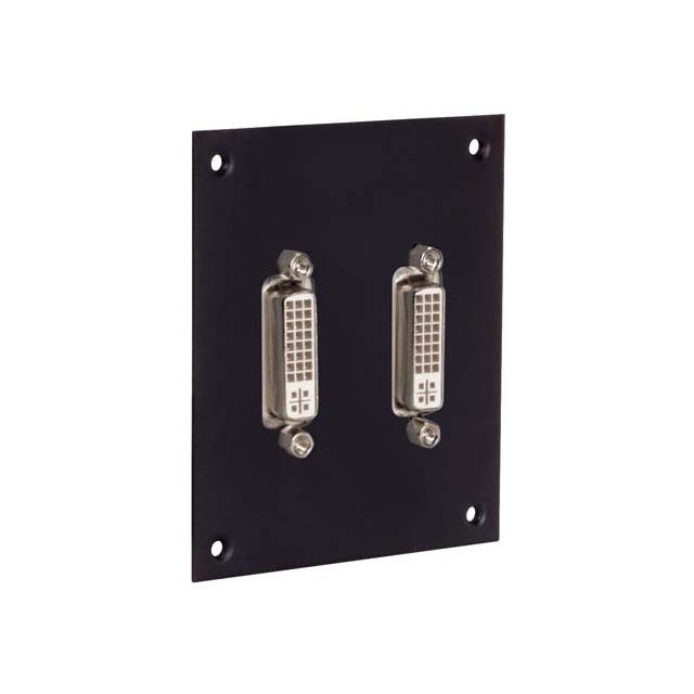 USP PANEL 2 DVI F-F BLACK