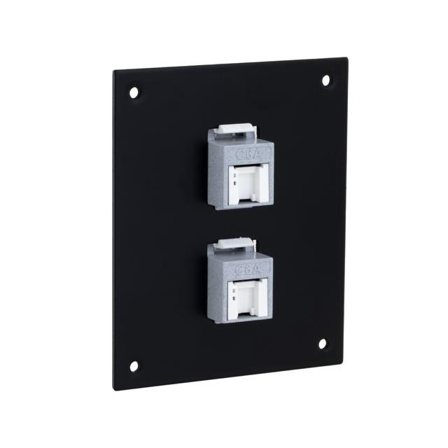 SUB PNL/2 C6A RJ45/110 POE JK