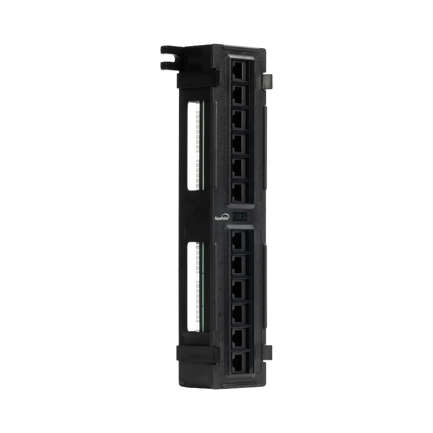Navepoint 12-Port Cat5E UTP Unsh Navepoint 12-Port Cat5E UTP Unsh