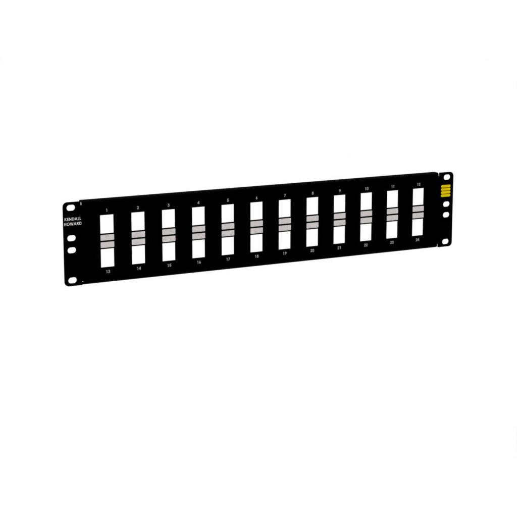 2U 24 Port Patch Panel Blank