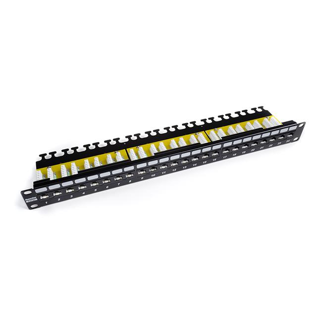 Patch Panel 19" 24 Ports RJ45 Ca