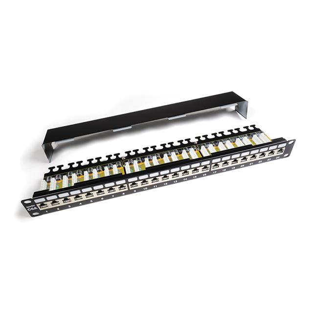 Patch Panel 19" 24 Ports RJ45 C6