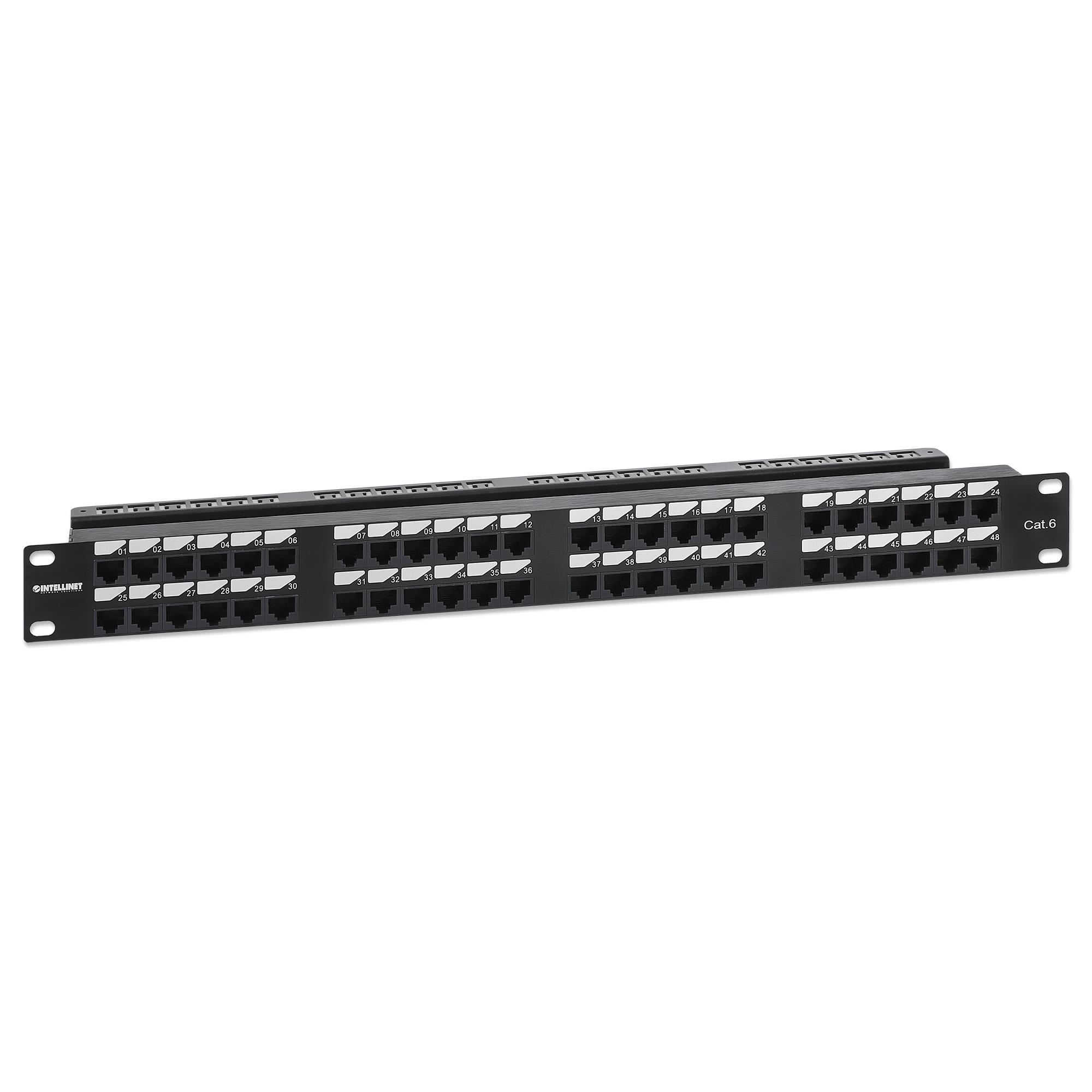 Cat6 UTP 48 port Rackmount 1U Cat6 UTP 48 port Rackmount 1U