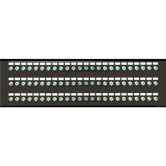 F Feedthru Panel, Loaded, 64 Por