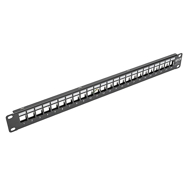 24-PORT 1U RACK-MOUNT SHIELDED B