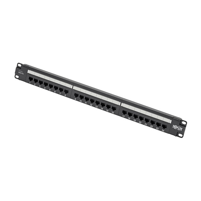 CAT6 24-PORT PATCH PANEL - POE+