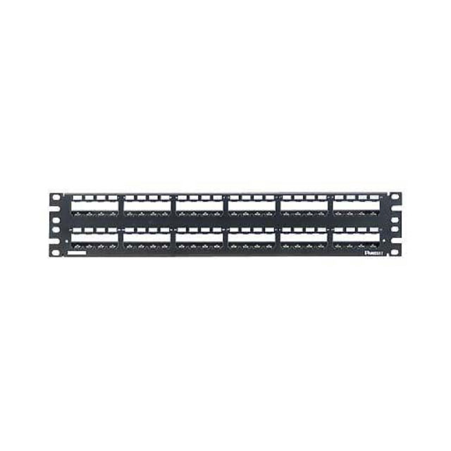 PATCH PANEL, 48 PORT, WITH LABEL