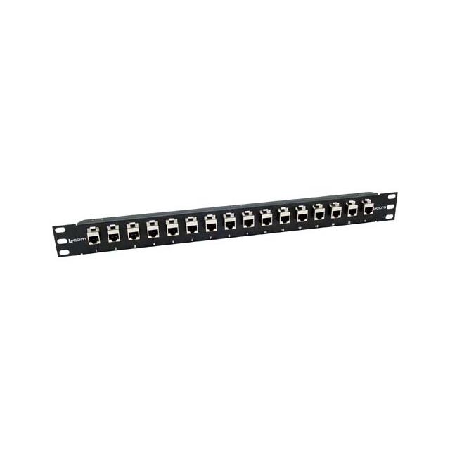 PNL1U RACK W/16 C6A SHLD CPL PNL1U RACK W/16 C6A SHLD CPL
