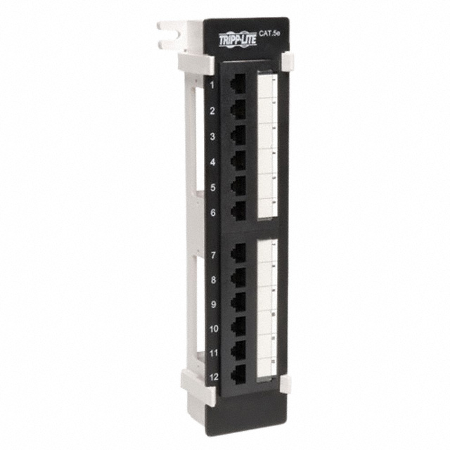 PANEL PATCH CAT5E WALL MT 12PORT