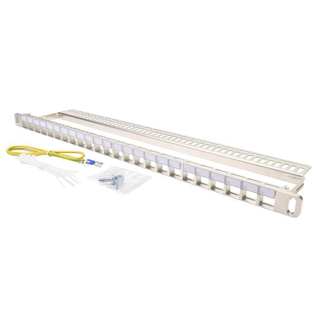 PATCH PANEL 24 PORT 19" X 0.5"U