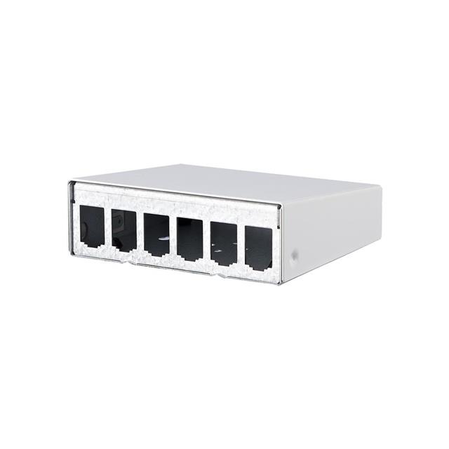 PATCH PANEL, RJ45, HOUSING, 6 PO