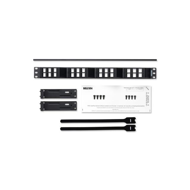 ANGLEFLEX PATCH PANEL 24-P 1U