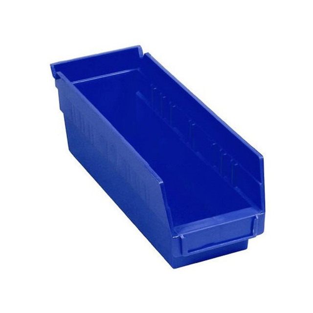 NESTABLE SHELF STORAGE BIN, PLAS