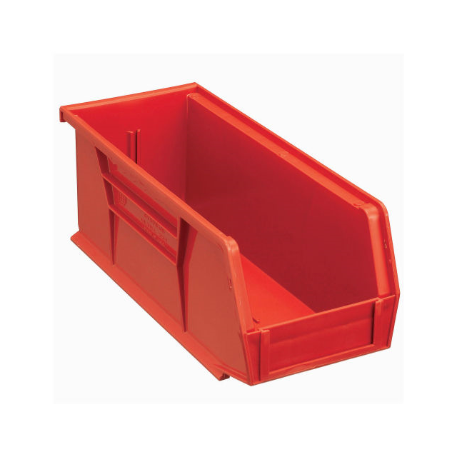 PLASTIC STORAGE BIN, 4-1/8 X 10-