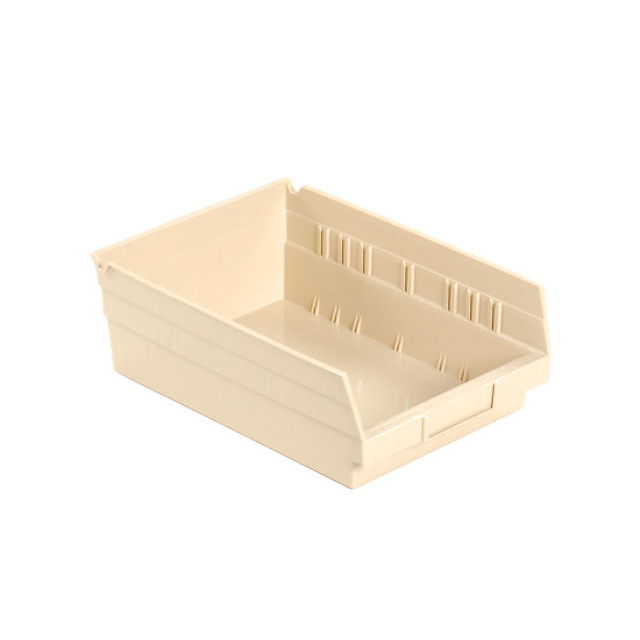 PLASTIC SHELF BIN NESTABLE 8-3/8