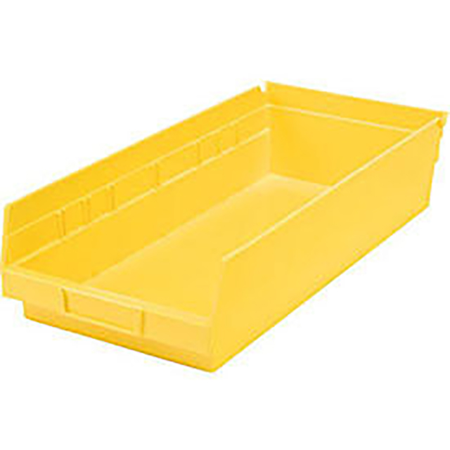 PLASTIC SHELF BIN NESTABLE 8-3/8 PLASTIC SHELF BIN NESTABLE 8-3/8