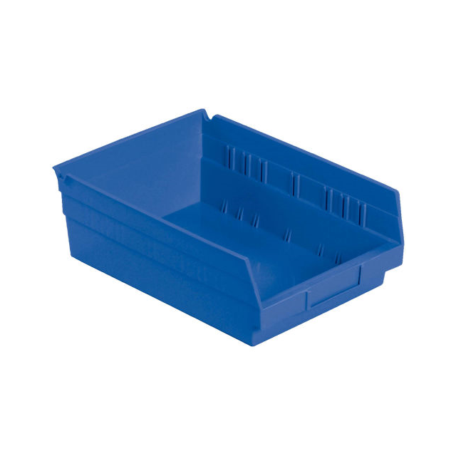 NESTABLE SHELF STORAGE BIN, PLAS NESTABLE SHELF STORAGE BIN, PLAS