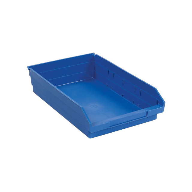 NESTABLE SHELF STORAGE BIN, PLAS