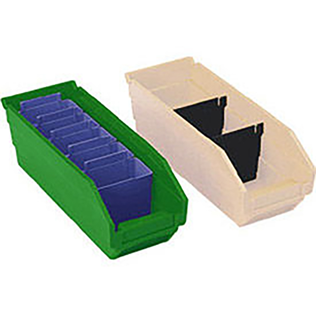 PLASTIC SHELF BIN NESTABLE 8-3/8 PLASTIC SHELF BIN NESTABLE 8-3/8