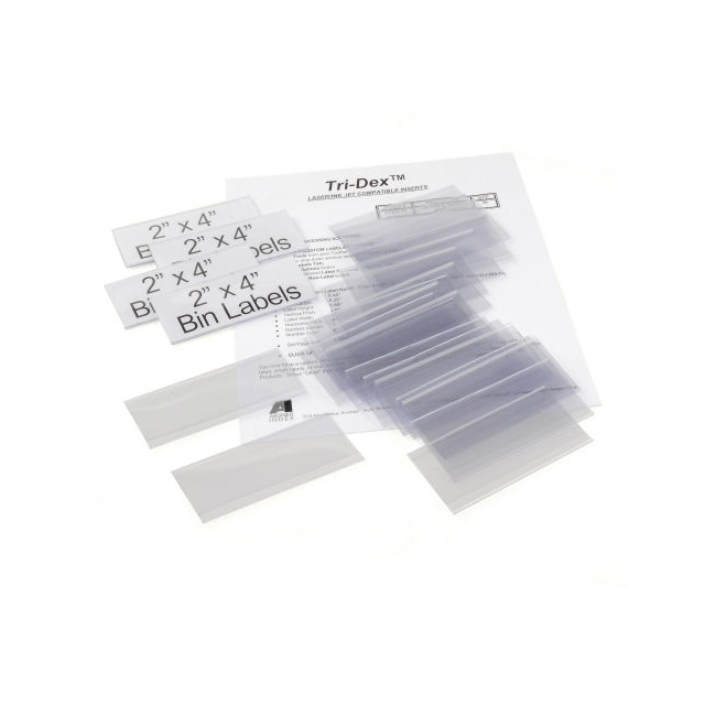 TRI-DEX LABEL HOLDER 2X4" FOR ST