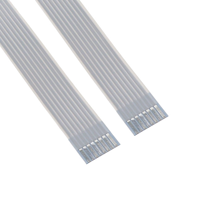 CABLE FFC/FPC 8POS 1MM 6"