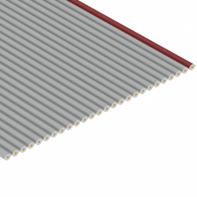 CBL RIBN 26COND 0.05 GRAY 500'