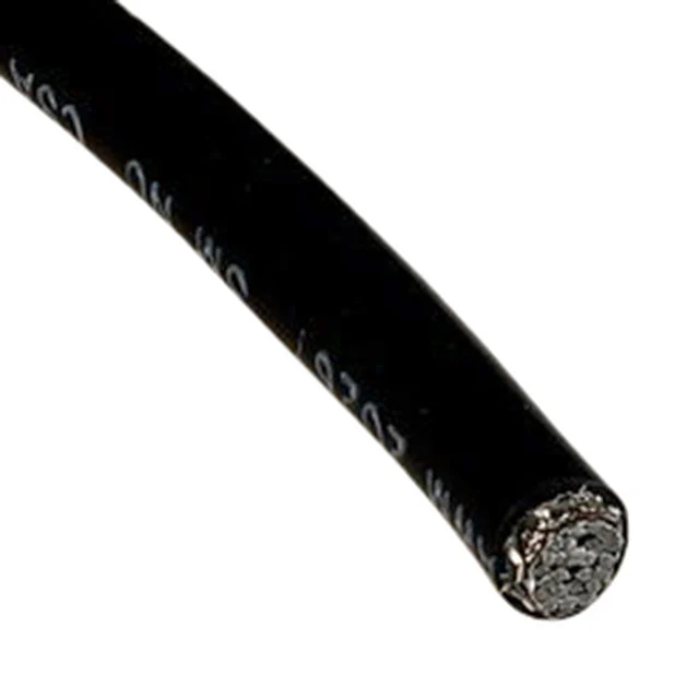 CBL RIBN 9COND 0.05 BLACK 100'