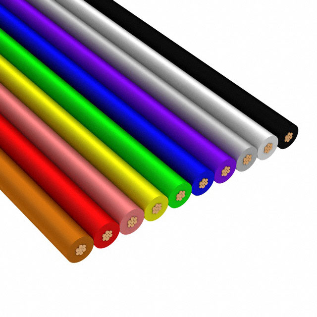 CBL RIBN 10COND 0.044 MULTI 100'