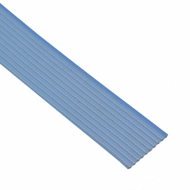 CBL RIBN 10COND 0.05 BLUE 100'