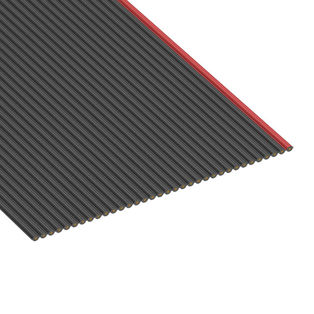 CBL RIBN 34COND 0.05 BLACK 100'