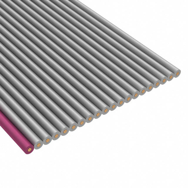 CBL RIBN 20COND 0.025 GRAY 250'