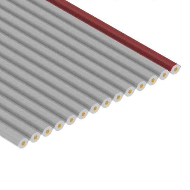 CBL RIBN 14COND 0.05 GRAY 100'