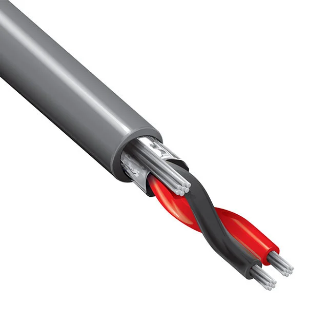 CABLE 2COND 18AWG GRAY SHLD