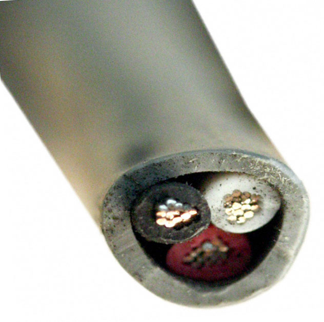 CABLE 3COND 18AWG GRAY