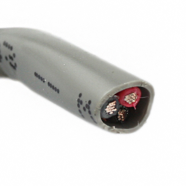 CABLE 3COND 18AWG GRAY SHLD