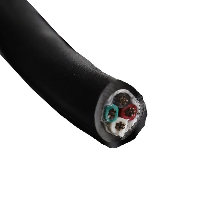 CABLE 4COND 18AWG BLACK
