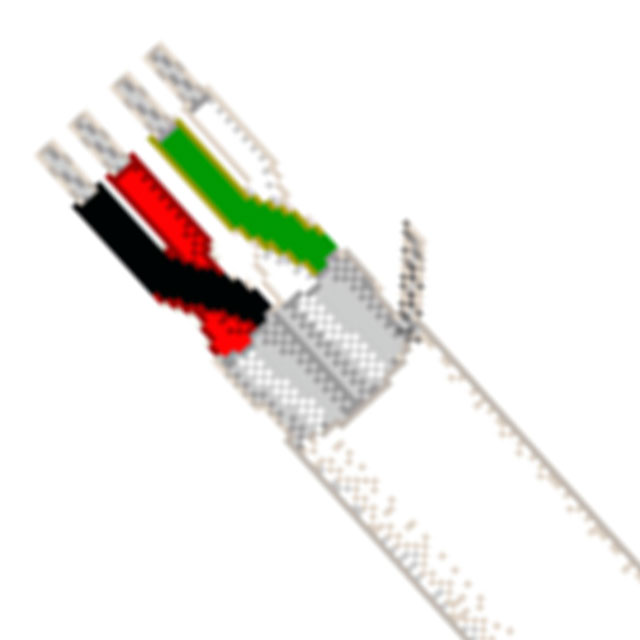 MULTI-PAIR 4COND 22AWG WHITE