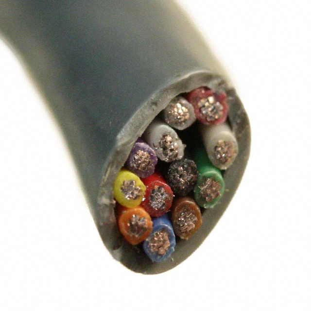 CABLE 12COND 22AWG GRAY 1000'