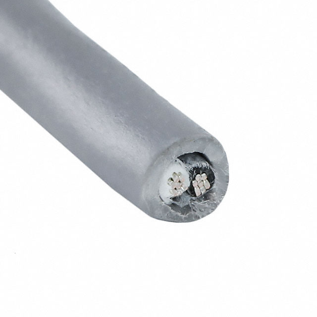 CABLE 2COND 24AWG SLATE