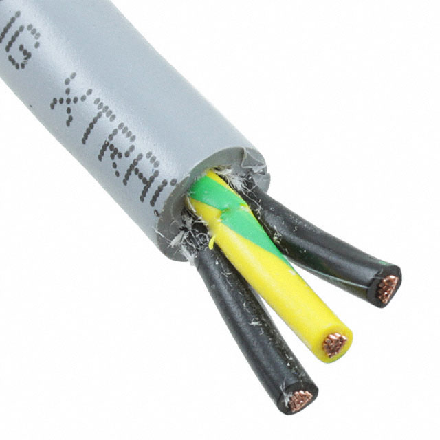 CABLE 3COND 18AWG SLATE