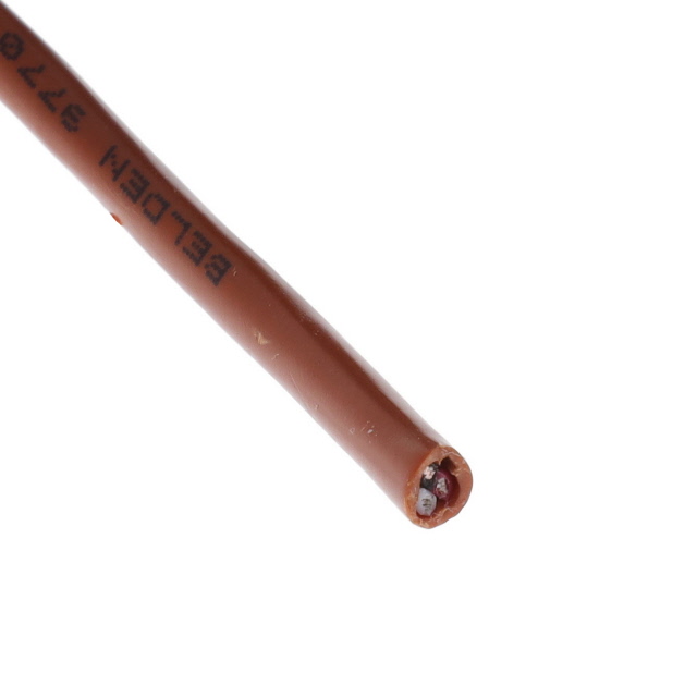CABLE 3CON 22AWG BROWN SHLD