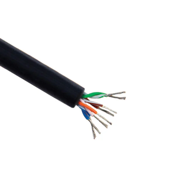 CABLE CAT5E 8COND 24AWG BLACK