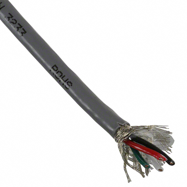 CABLE 4CON 20AWG SLATE SHLD